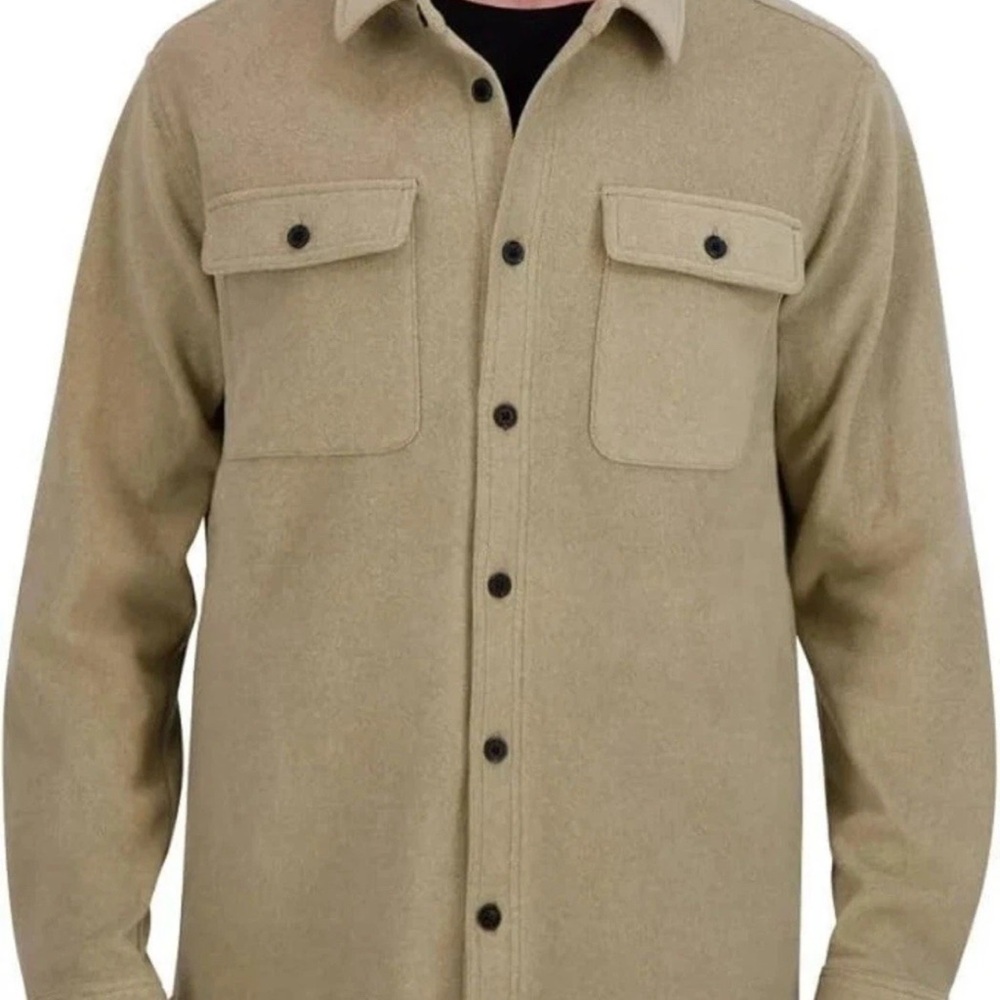 Kirkland Signature Men’s Shirt Jacket tan